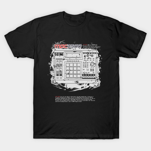 MPC2500 Beast T-Shirt by Synthshirt